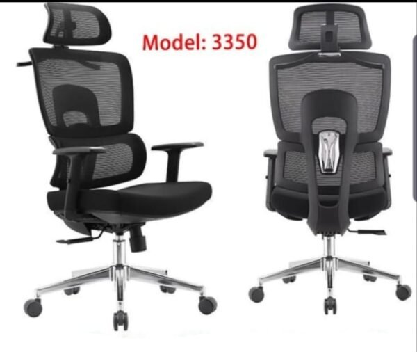 Executive Ergonomic Mesh Chair – Model 3350 یا Premium High Back Ergonomic Office Chair (3350)